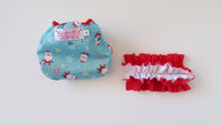 Prissy Pants Santa Claus Diaper Cover-Fruit of the Womb Diapers