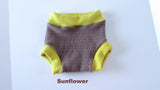 Custom Dyed Organic Wool Soaker-Fruit of the Womb Diapers