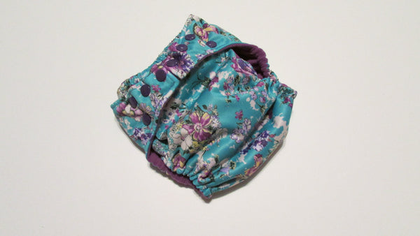Pocket Palz Pocket Diaper in Klara print-Fruit of the Womb Diapers
